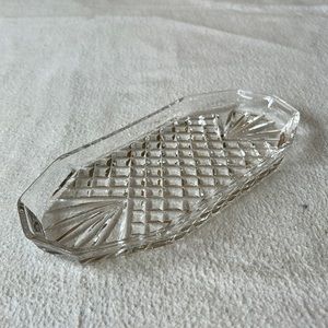 Small Crystal Serving Dish